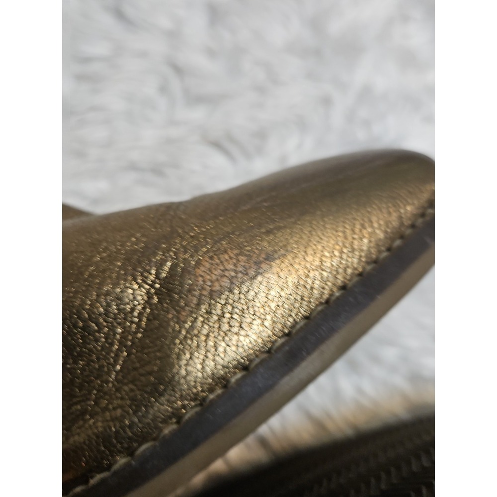 Hush Puppies Women's Size 8.5 M  Moyen Mules, GOLD‎ - Picture 11 of 14